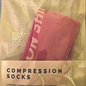 FIGS Raspberry Compression Socks